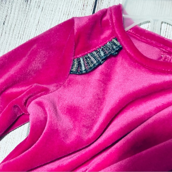 Wonder Nation Baby Dressy Glitter Outfit SILVER NEW - Picture 4 of 4